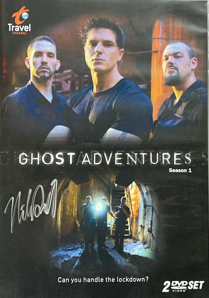 Ghost Adventures - Season 1 - Autographed - 2 DVD Disk Set – Nick